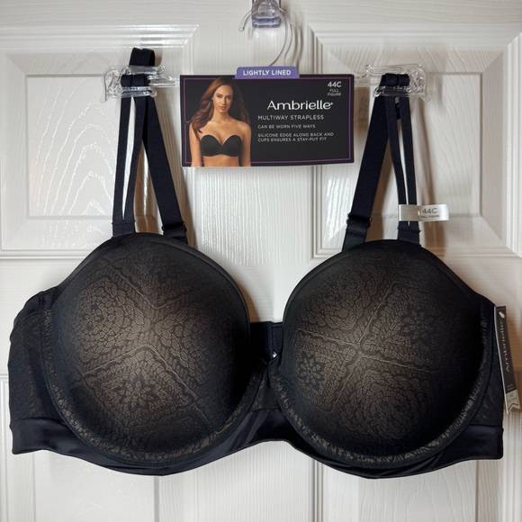 Ambrielle Other - Ambrielle Bra 44C black Multiway various ways to wear